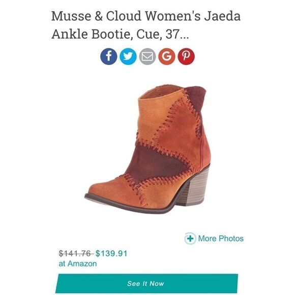 - Musse and Cloud Leather ankle boots - Picture 4 of 4